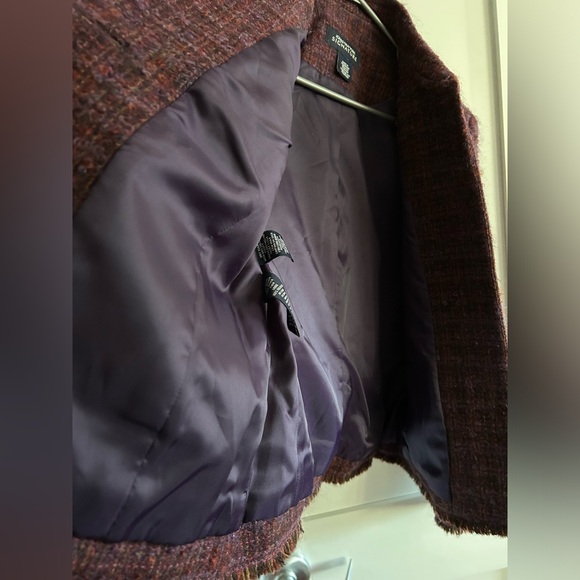 Jones New York Signature Wool&Mohair Textured Blazer - Picture 2 of 6